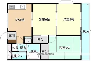 パストラルタケイ【101号室】の間取り