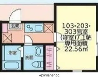 グランメゾン弘明寺【1階】の間取り
