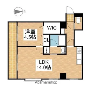 レジデンス杉村【6階】の間取り