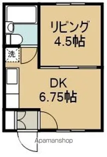 サクセス中道【1階】の間取り