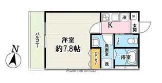 ルセスK【2階】の間取り