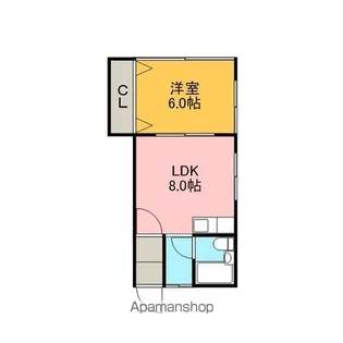 ロイヤルマンション【106号室】の間取り