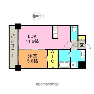 エル・グリシーヌ【7階】の間取り
