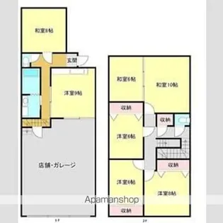 静岡県浜松市中央区幸5丁目【一戸建】の間取り