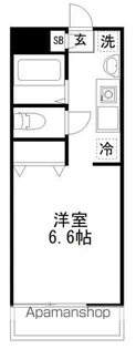 プリズム6番館【3階】の間取り