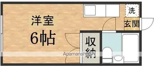 井上ハウス【207号室】の間取り