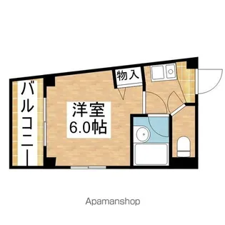 シャトー日光【302号室】の間取り