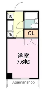 アーバン川内【211号室】の間取り