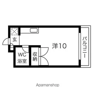 エスポワール237【2階】の間取り