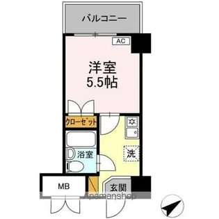 コンフォール小泉【7階】の間取り