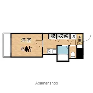アドニスイースト【2階】の間取り