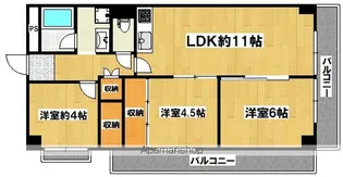 ハイマートあびこ【5階】の間取り