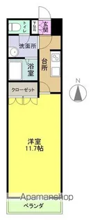 グランディール【103号室】の間取り