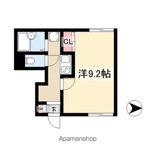 アビテ池下【1階】の間取り