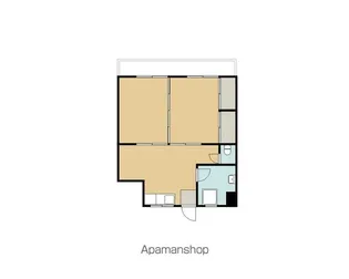 第3森山ビル【502号室】の間取り