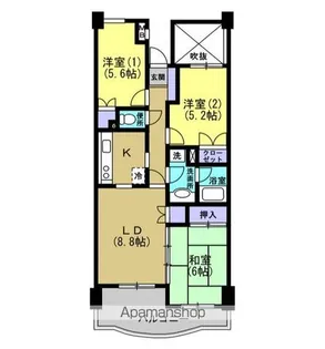 第2グランドフォート【2階】の間取り