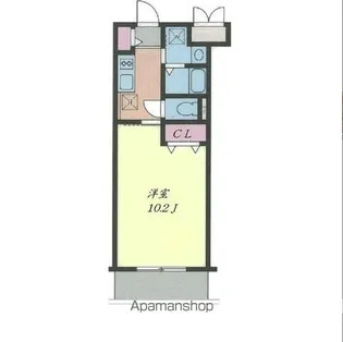 1Kの間取り画像