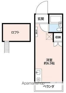 サンライズ【202号室】の間取り