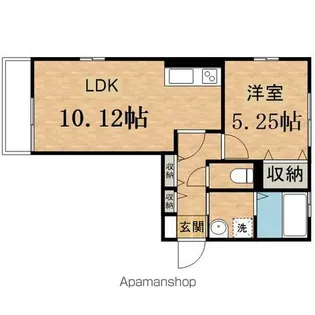 ルミナスゆぎ【3階】の間取り