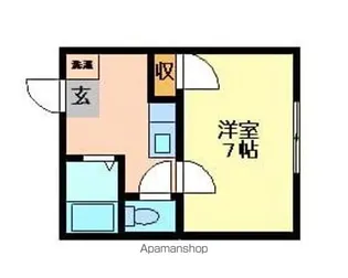 ビューパレス長町【407号室】の間取り