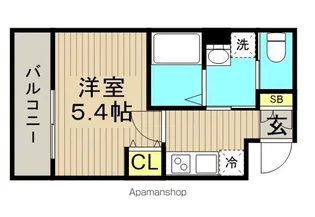 プラネッツ【1階】の間取り