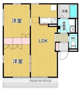 BONHEURⅠ【1階】の間取り