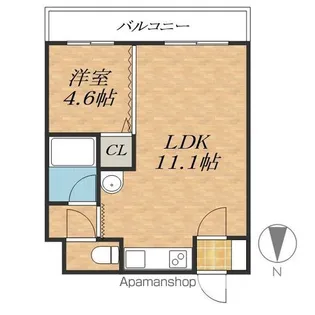 T−FLAT 204【4階】の間取り