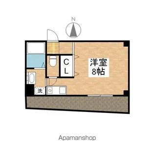 メゾンサンイースト【2階】の間取り