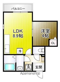 マピエス潮見台【2階】の間取り