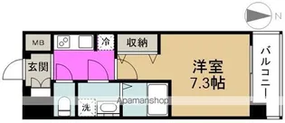 サムティ福島VIVENTE【2階】の間取り