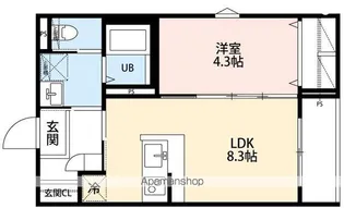 ROBOT HOME 阿佐谷北【3階】の間取り