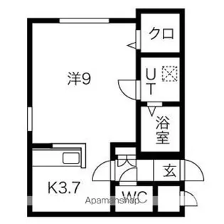 セレストコリーヌ【1階】の間取り