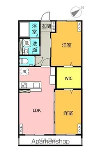 ノブレス オブリージュ 宇多津駅前桜通り【202号室】の間取り