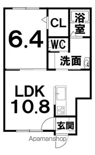 ABODE足寄【2階】の間取り