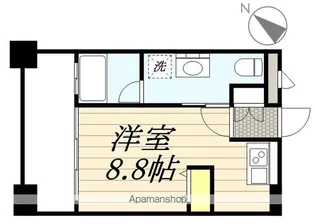 レジディア警固【906号室】の間取り