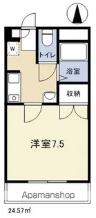 クレールTATETSU【1階】の間取り