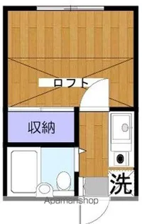 レオパレス阿佐ヶ谷【1階】の間取り