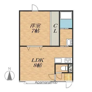 RITELAⅢ【2階】の間取り