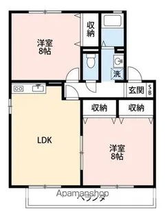 グリーンウェーブⅢ【2階】の間取り