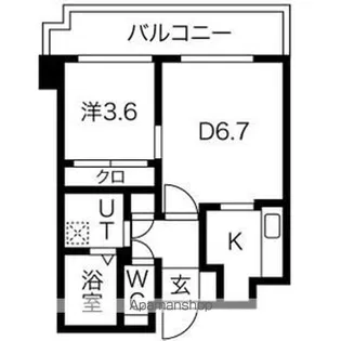 グレースカナリア【5階】の間取り