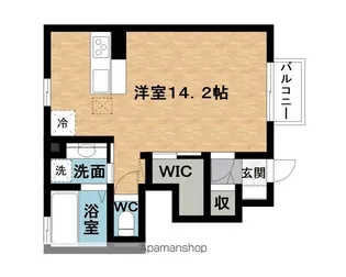 ハレ ルアナ【1階】の間取り