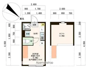 LUCIOLE【2階】の間取り