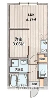 Agrande Tachikawa(エイグラン立川)【2階】の間取り