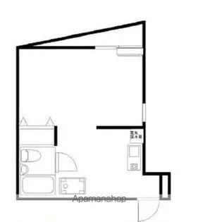 スカイコート都立家政【3階】の間取り
