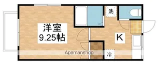 サンセリテ【A206号室】の間取り