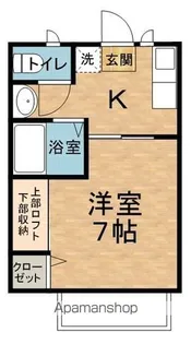コーポポテンシャル【2階】の間取り