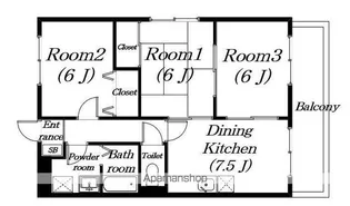 エスペランサⅡ【301号室】の間取り