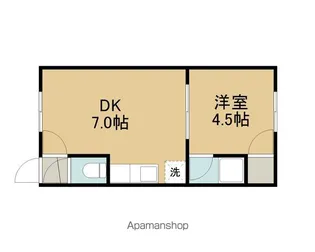 ジュエルⅣ【201号室】の間取り