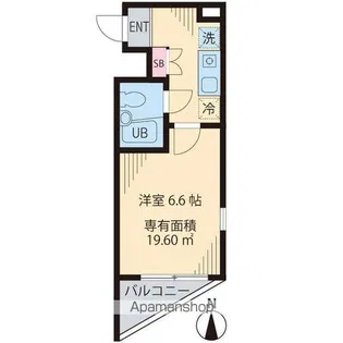 LYNX成増【3階】の間取り