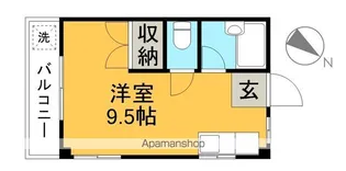 グリーンハイツ【4階】の間取り